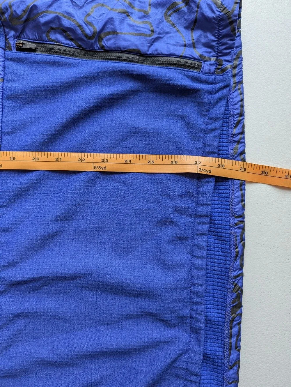 The North Face Jacket Mens XL Lapis Blue Half-Zip Windbreaker Pullover